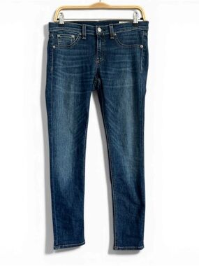 Women's Rag & Bone Washed Style W1526K Denim Skinny Jeans Capri Size 29